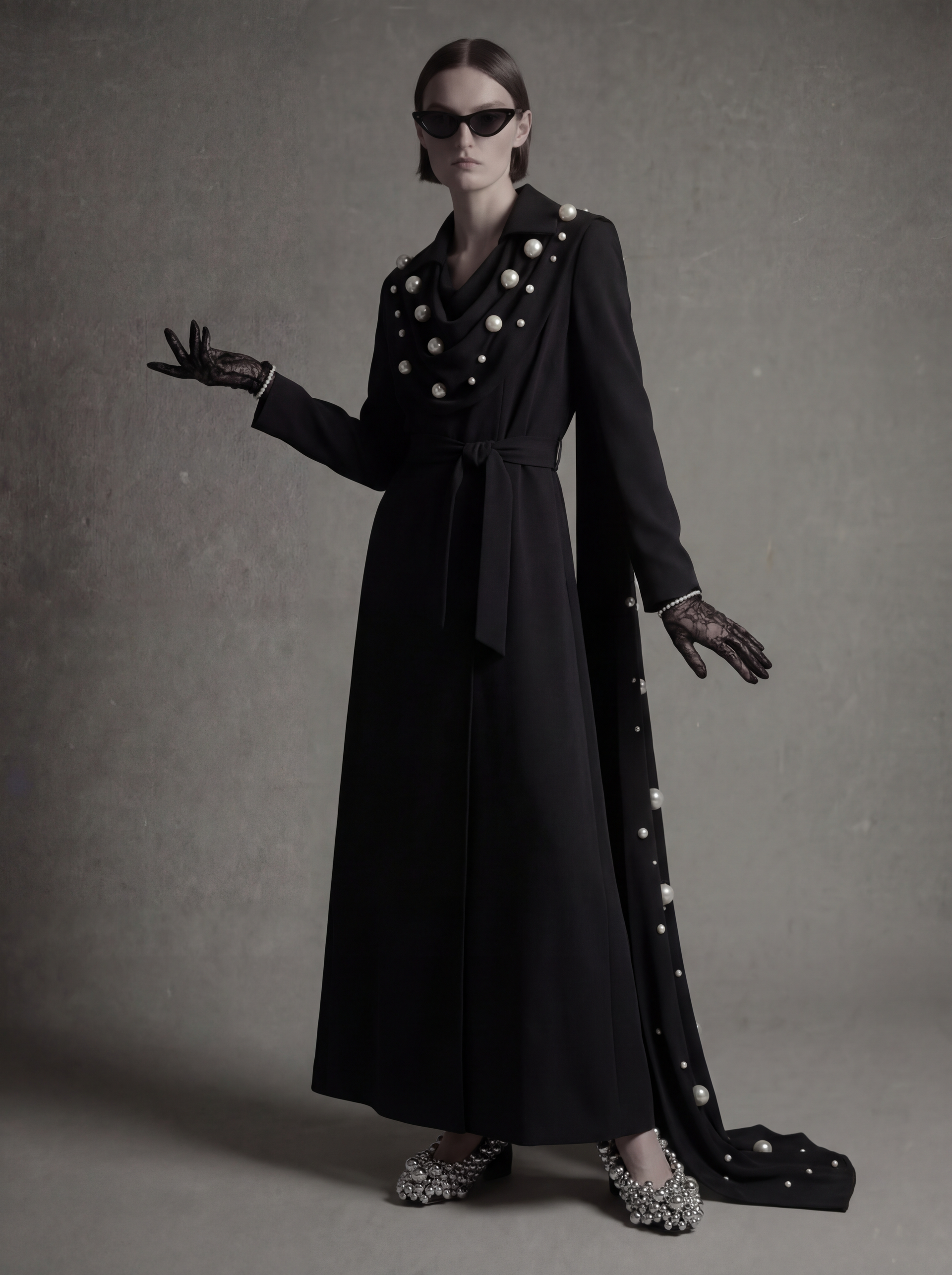 Grace, Unrevealed - Hekayat trench coat.